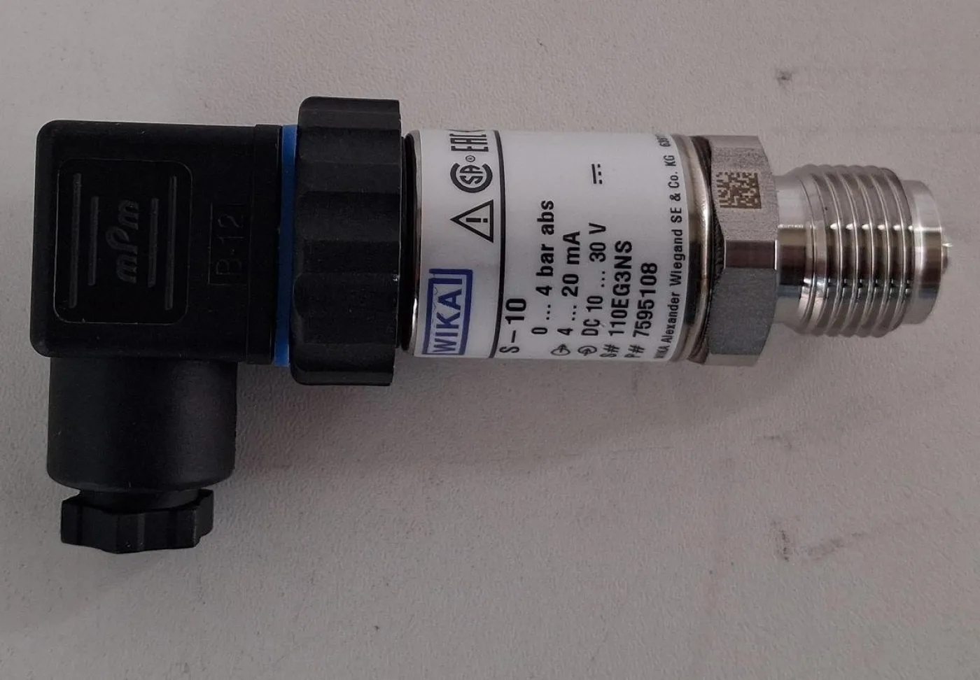 WIKA S-10 Drucktransmitter 110EG3NS - 2
