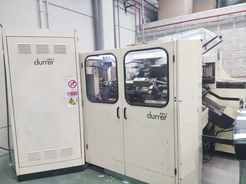 Durrer Rega 4 index cutting machine