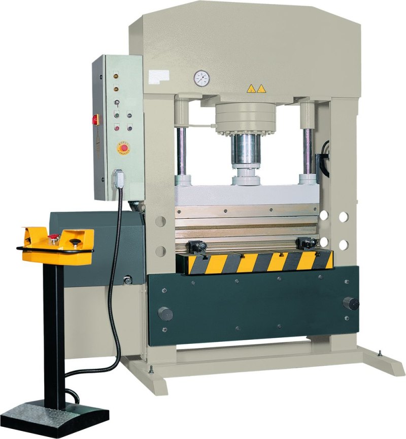 Werkstattpresse mit Abkantvorrichtung AP 1020/150