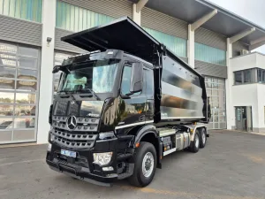 Mercedes Benz Arocs 2751 6x2 HAD/ Abroller EBERT Forstbox Q150