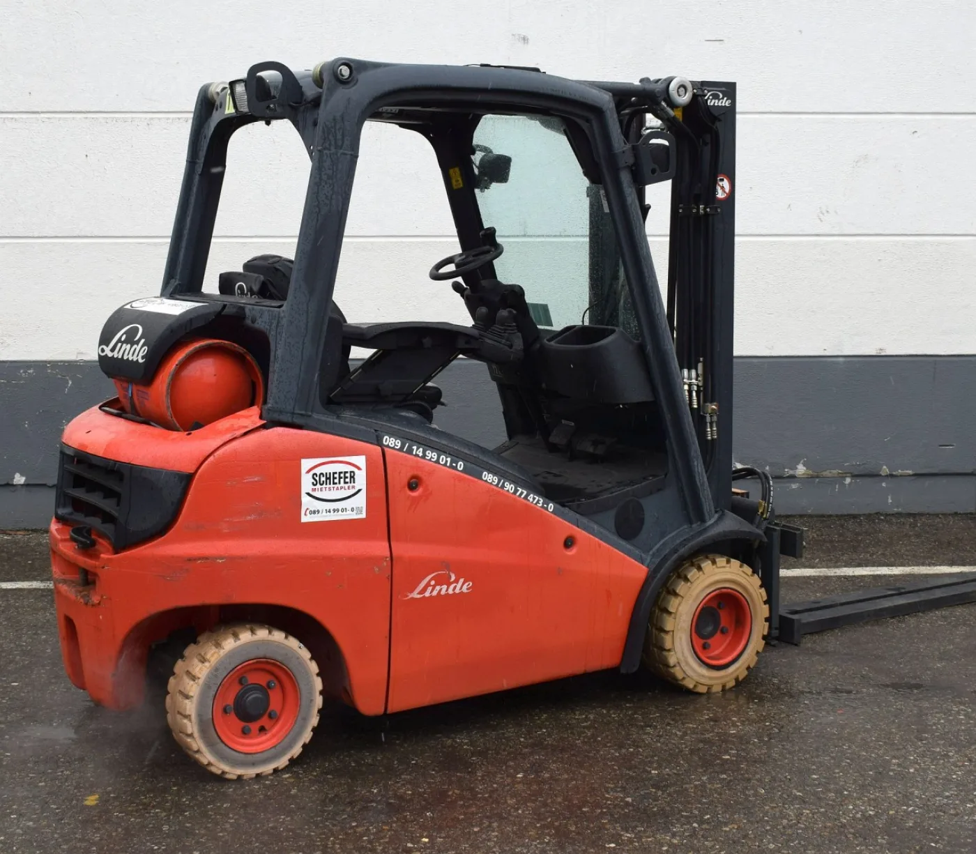 Frontstapler Linde H 20 T 391-00 (2014) - 2