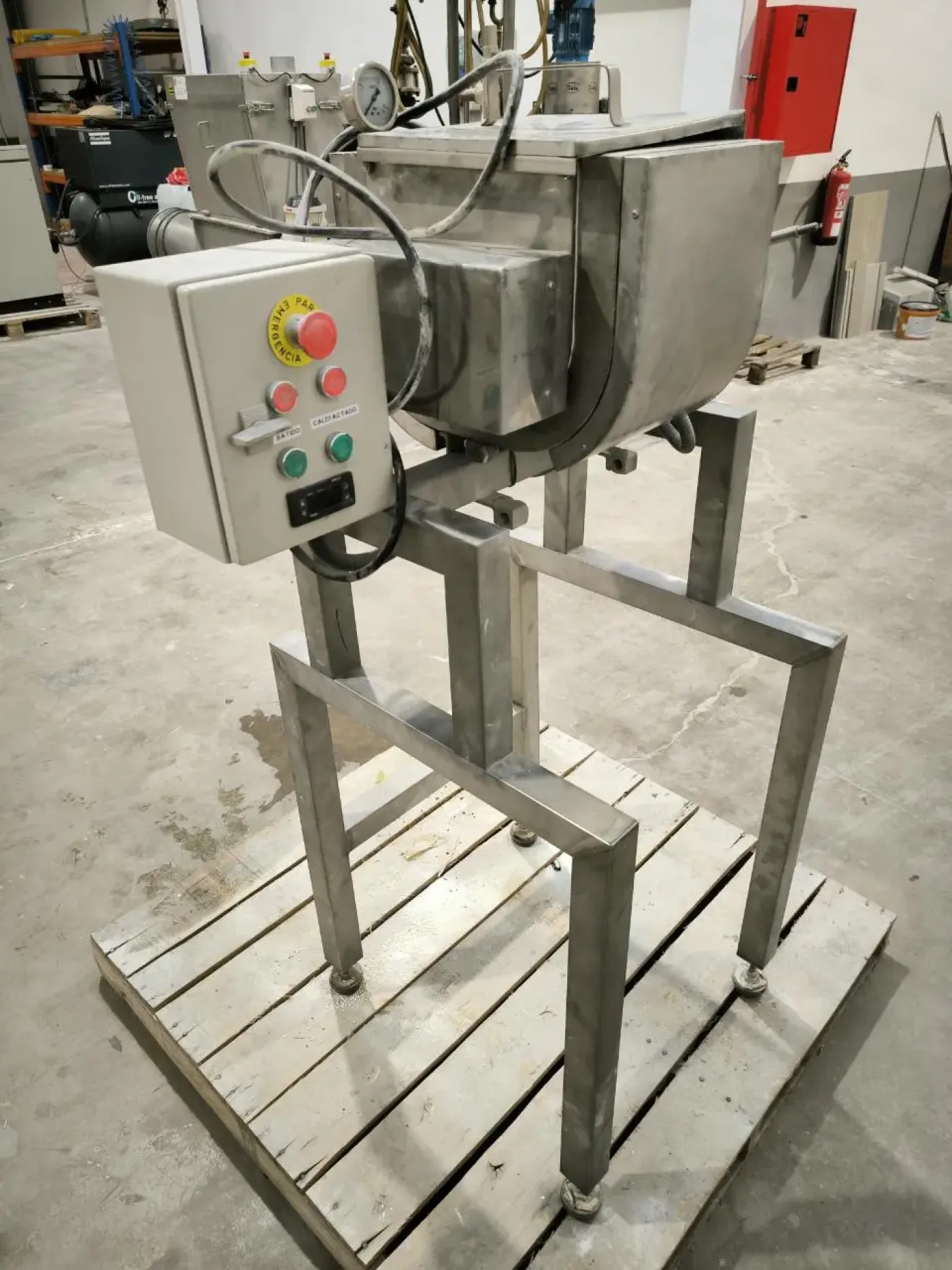 STAINLESS STEEL DOUBLE SHAFT MIXER - 3