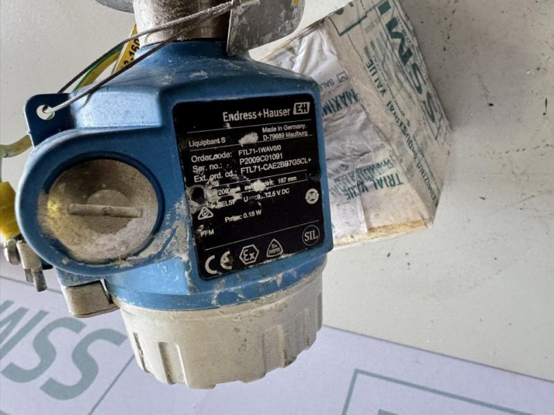 2019 Endress+Hauser Point level switch