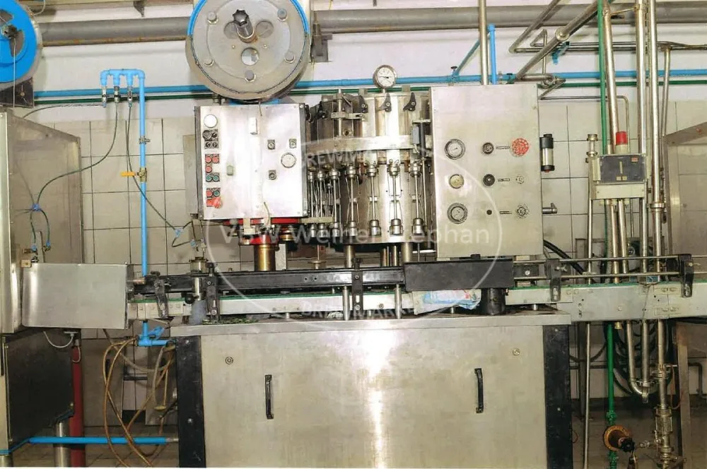 nonreturnable glass bottle filling line