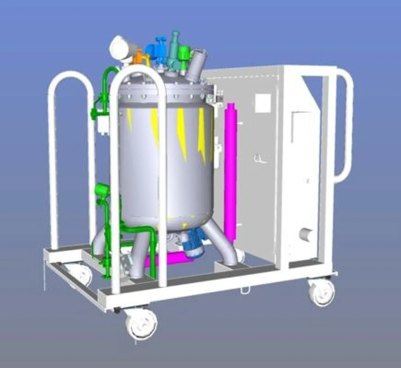 Pharmatech 120 L Mobile Pharma Reactor — NEW - Bioreactor - 2