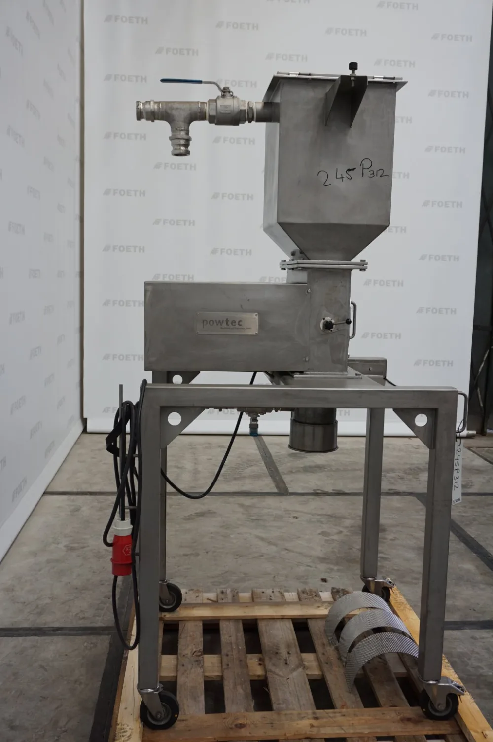 Powtec FG 250 x 120 - Sieve granulator