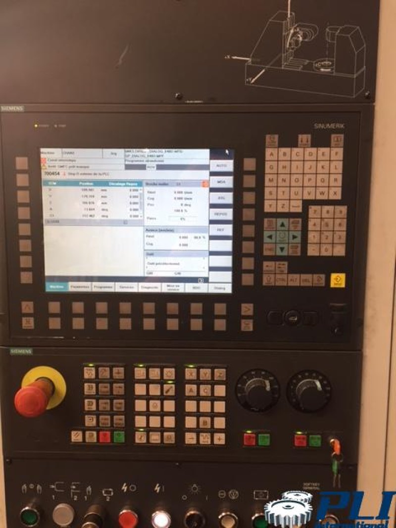 CNC milling machine – GLEASON PFAUTER P600/800