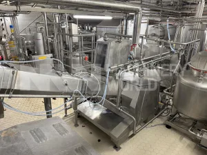 2,000-4,000kg per hour Simon Freres MD120 Continuous Butter Churn Plant