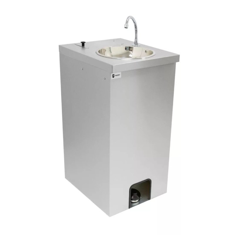 Parry Stainless Steel Mobile Sink - islandcatering