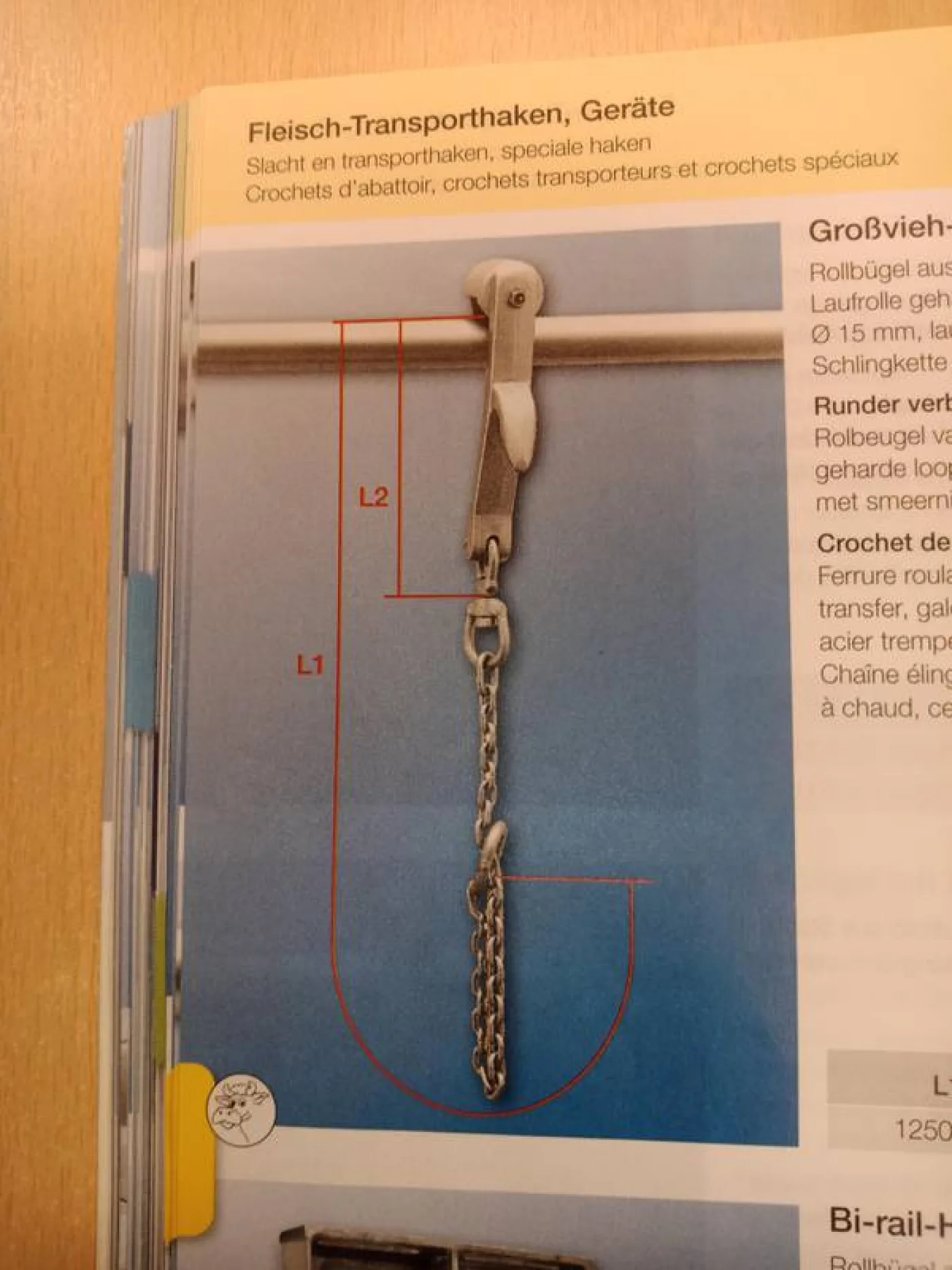 Cattle bleeding hook - 6