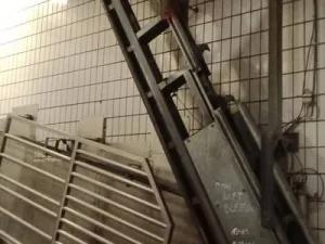 Wall protection frame