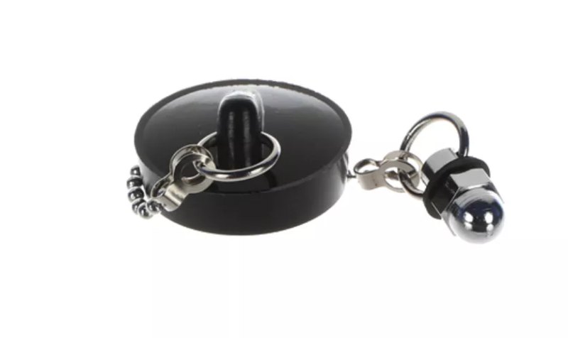 Rational Drain Plug With Chain For Trolly SCC Line 201/202 - 60.60.566P - islandcatering