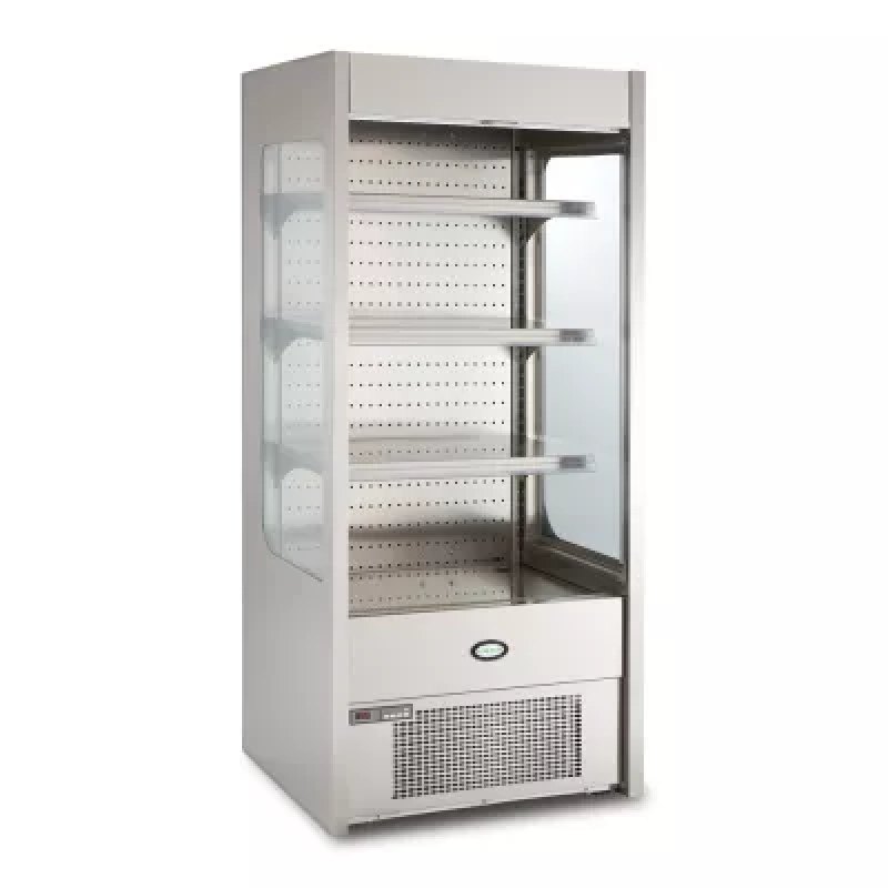 Foster FMSLIM900NG/18-148 Slimline Multideck with Nightblind and Glass End Panels 900mm - islandcatering