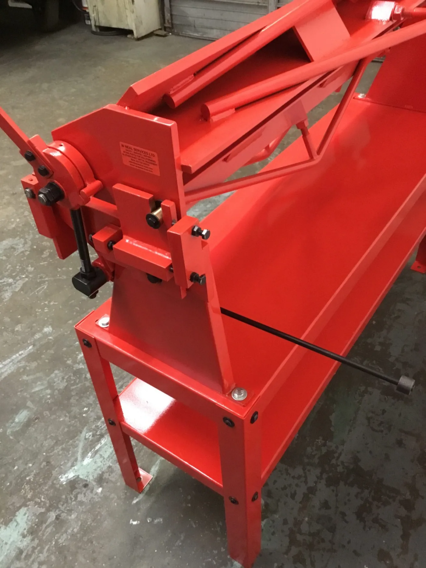 WNS Box & Pan Folder 1270mm x 1.5mm - WNS - W. Neal Services Ltd - 7