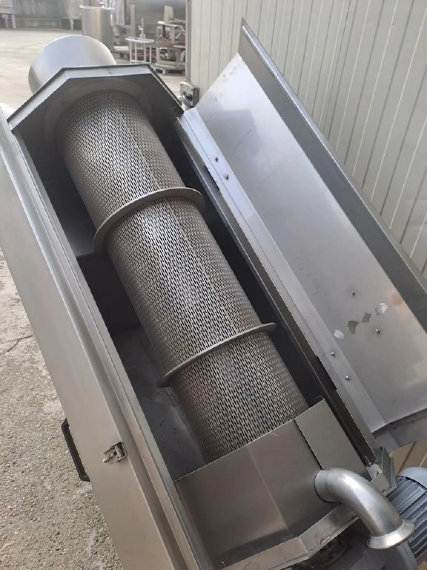 STAINLESS STEEL BELT ELEVATORE/DRAWERS BOSIO BRAND, SECOND HAND MACHINE - 7