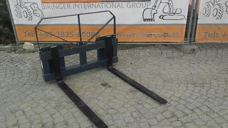 Palettengabel 120 cm mit Bobcat 90 cm Aufnahme