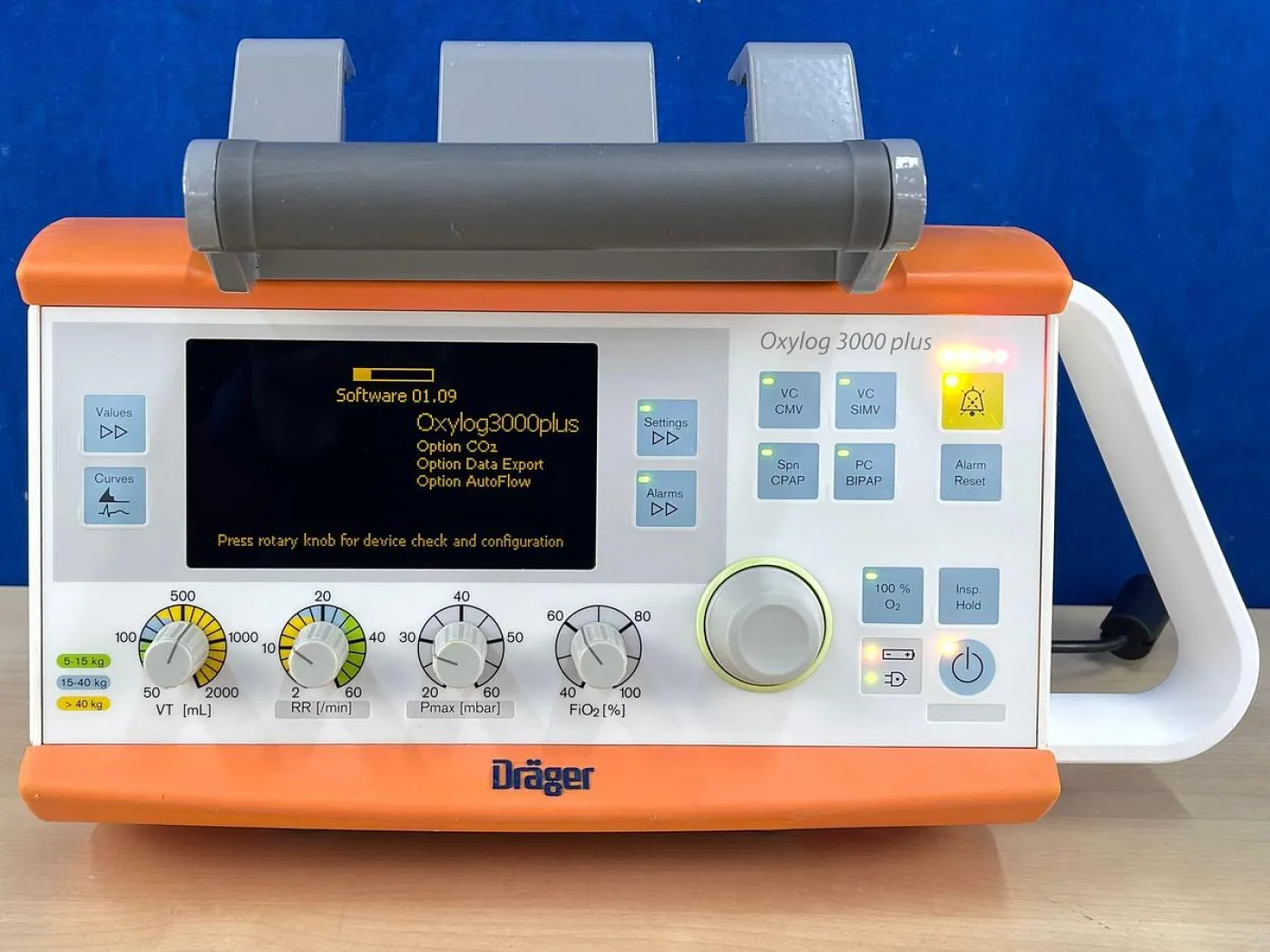Dräger Oxylog 3000 Plus YOM: 2019 Brand New Battery - 3