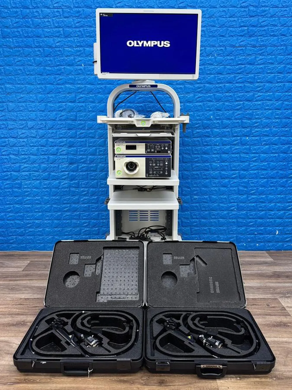 Olympus Evis Exera II 190 Tower with GIF-HQ190 and CF-HQ190L