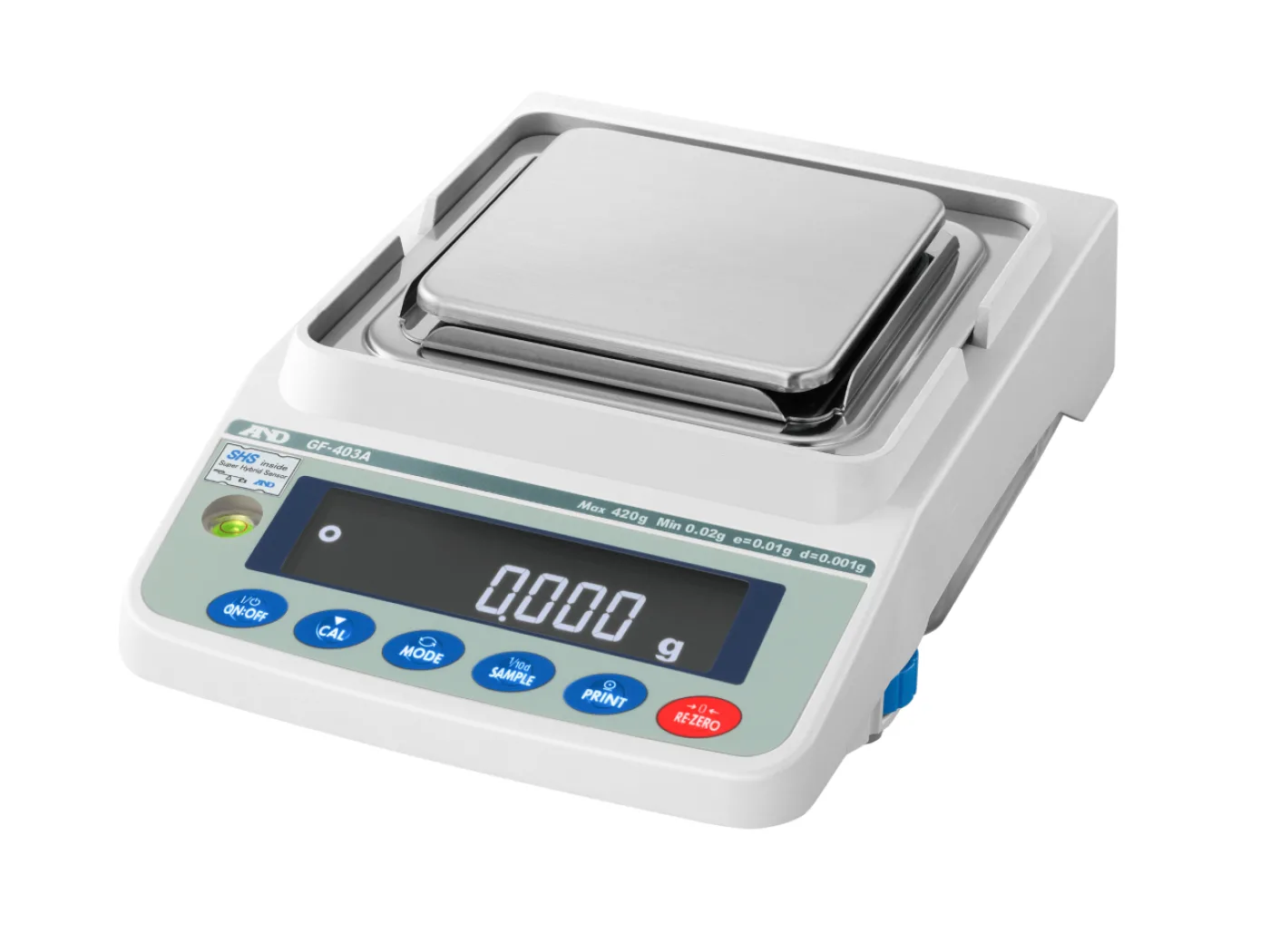 A&D GX&GF-403A Series Precision 3-Place Balance - 1