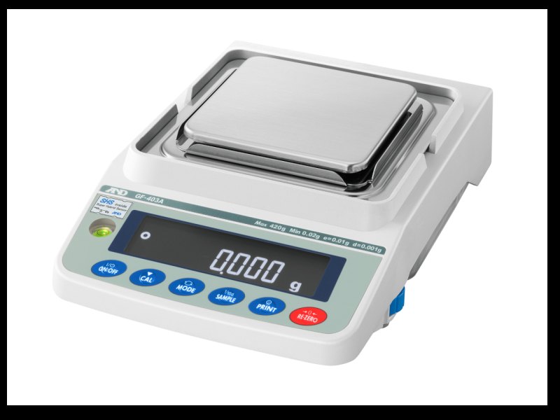 A&D GX&GF-403A Series Precision 3-Place Balance