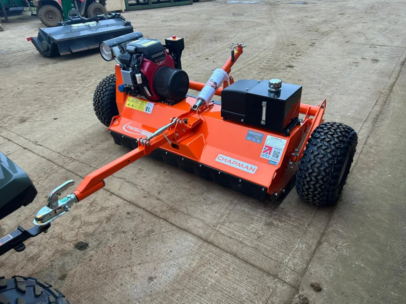 Chapman FM150 Pro Towed Flail Mower - 1