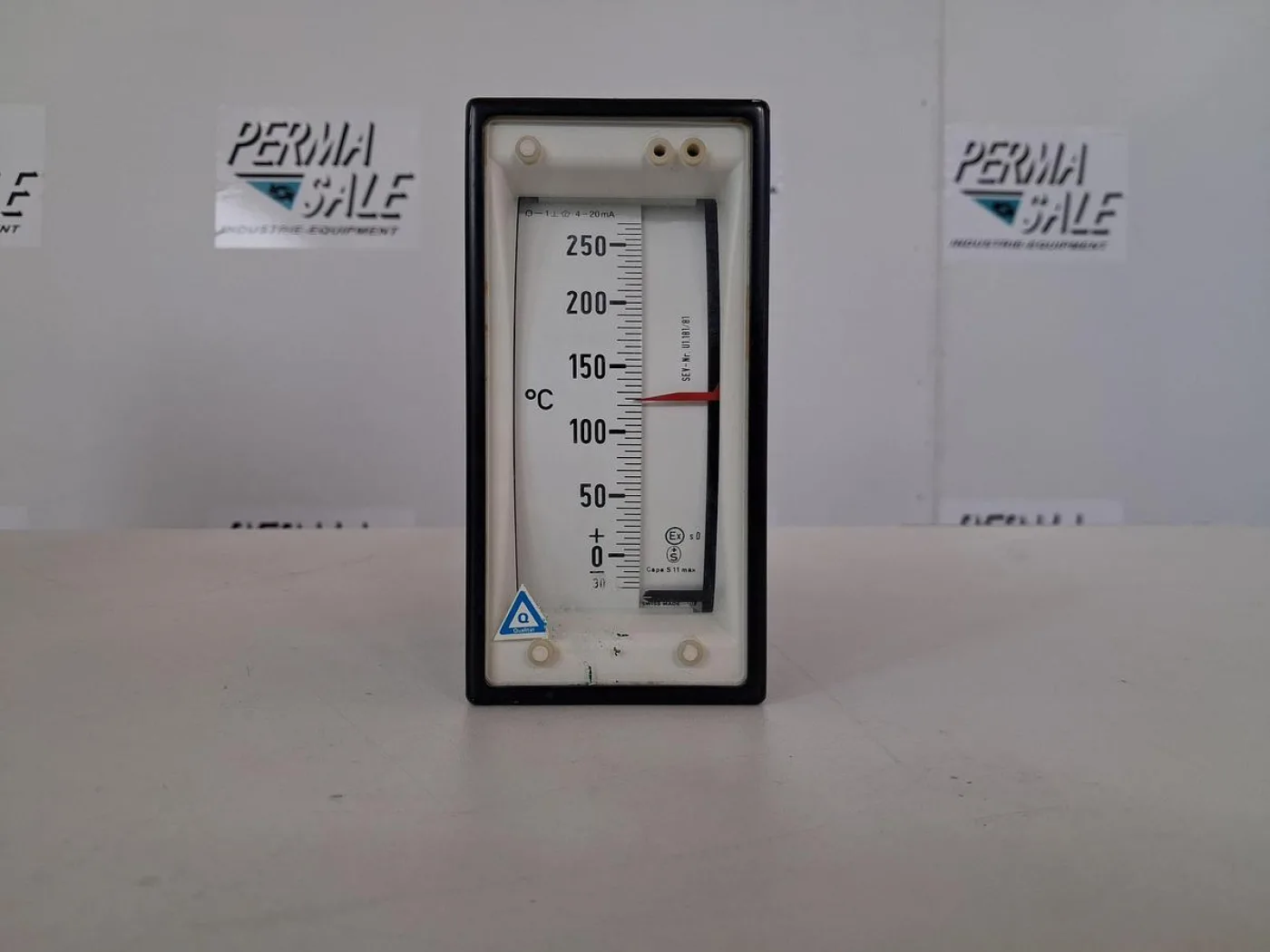 Camille Bauer Messspulinstrument 4–20 mA Temperaturanzeige 0–250 °C - 2