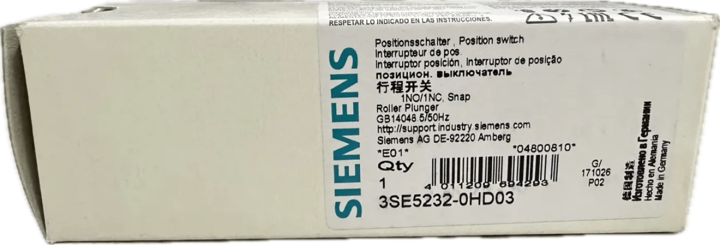 Siemens Positionsschalter 3SE5232-0HD03 - 2