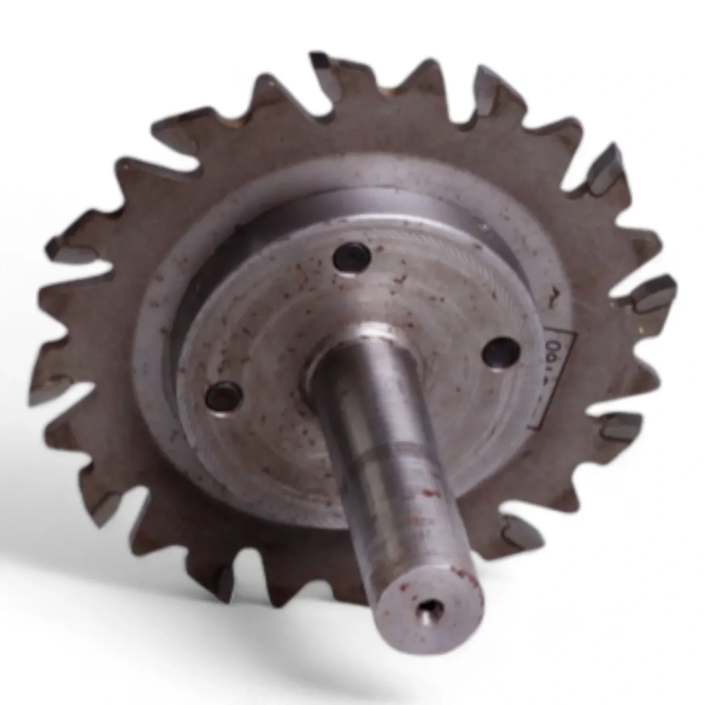Aufnahme 85 mm Schaft 62 D=16 mit Sägeblatt 100x3,2x3,9 4NL Z=12 - 4