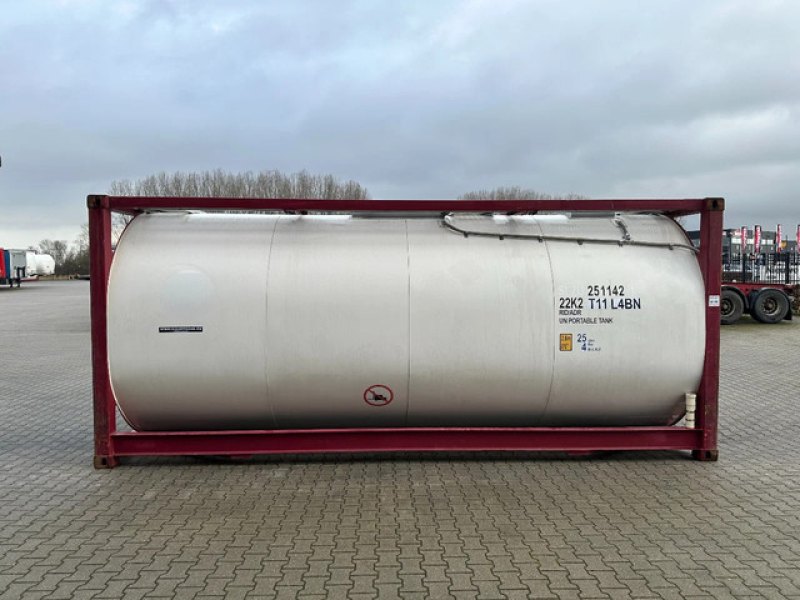 20FT ISO / 25.040L / L4BN / T12 / steam heating / bottom discharge / 2.5Y-TEST/CSC: 03/2027