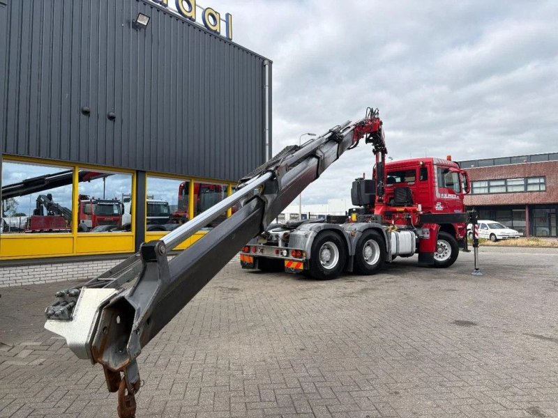 MAN TGS 33,480 + FASSI F235 + 4X EXT. + REMOTE + euro 5 + 6X4 + TRAILER HYDRAULICS