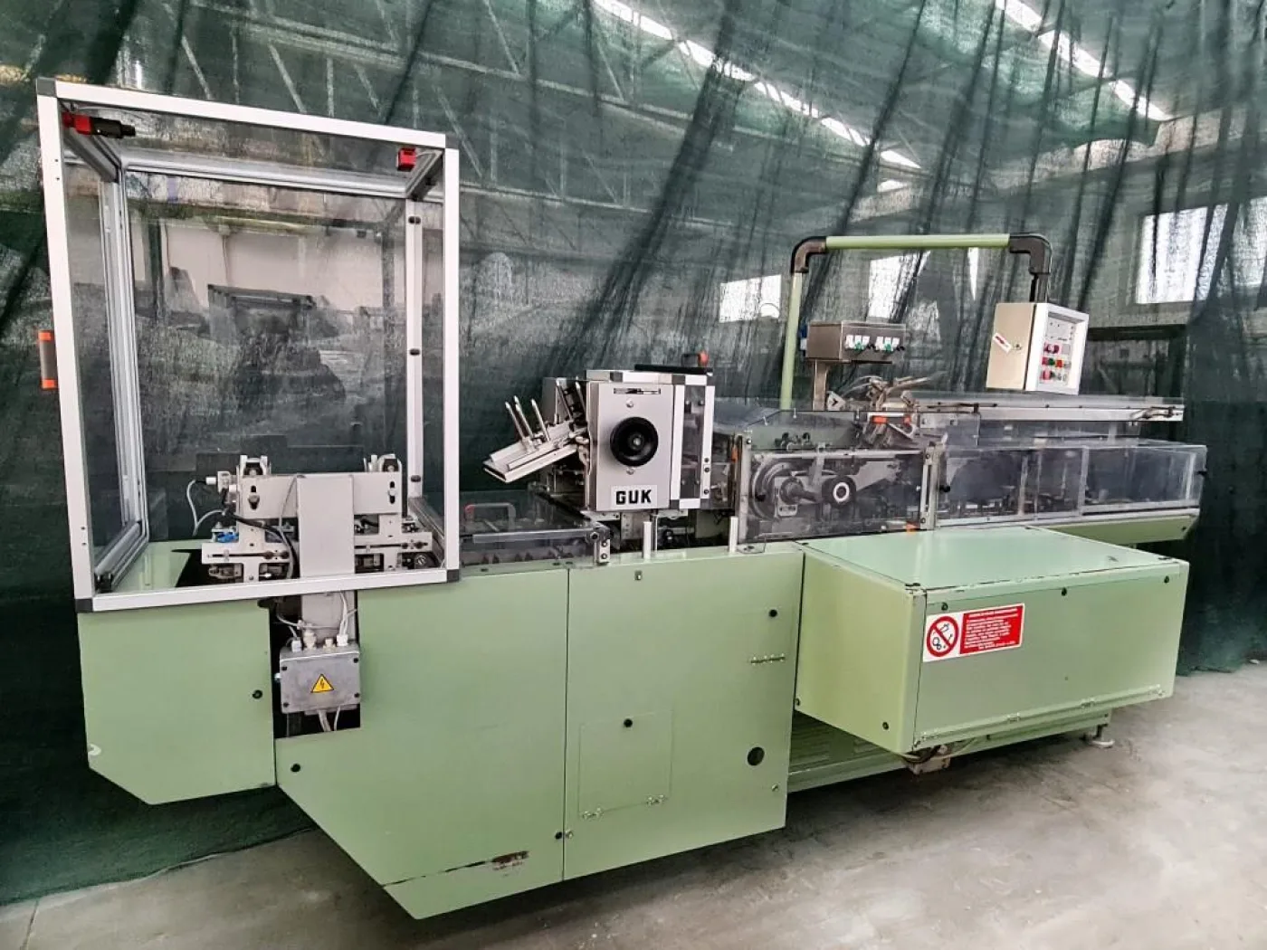 ASTUCCIATRICE ORIZZONTALE A MOVIMENTO CONTINUO – CAM – MOD. HF77 - 5
