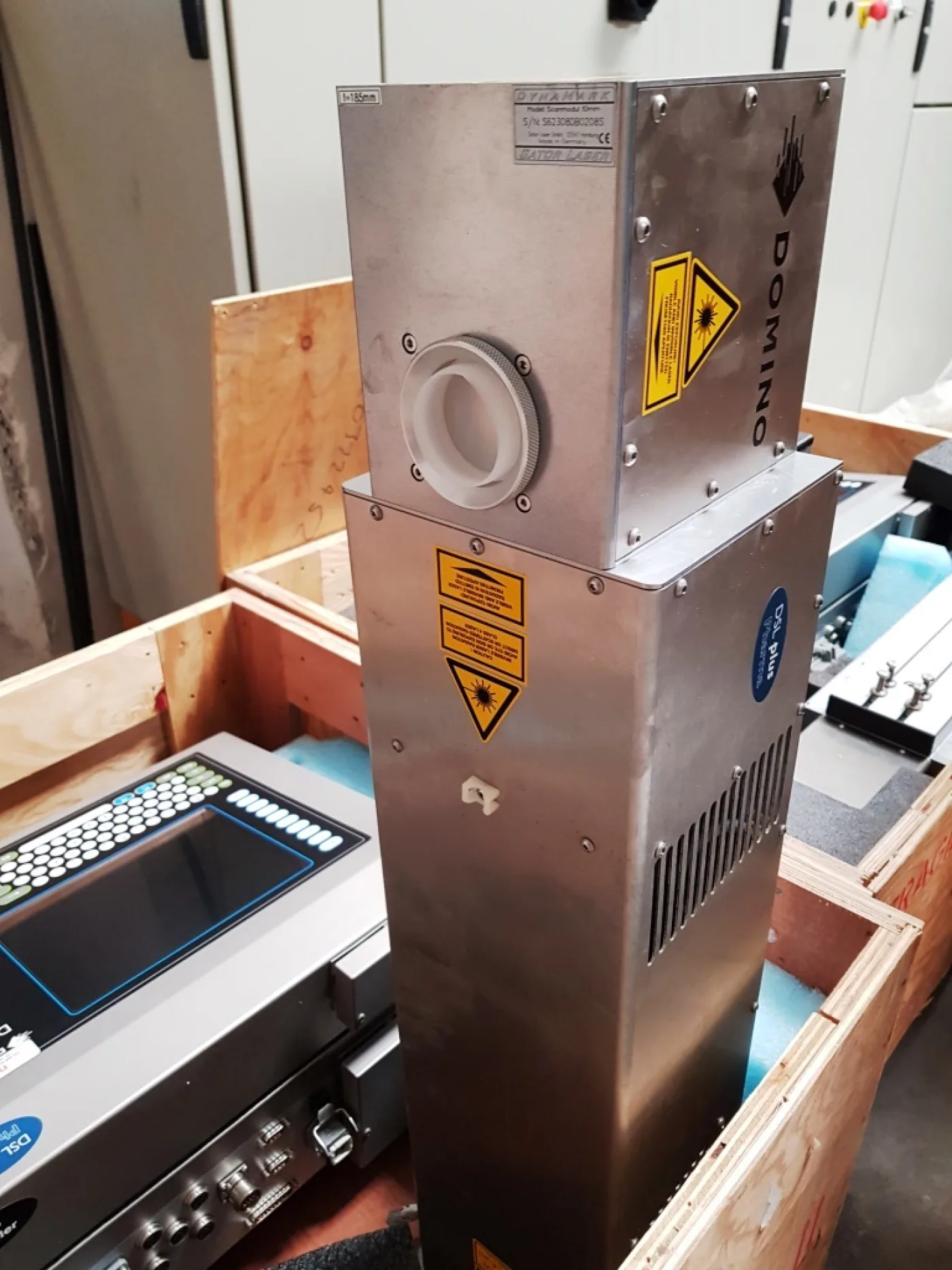 MARCATORE CODIFICATORE LASER – DOMINO – MOD. BCP5 DPX1000 - 3