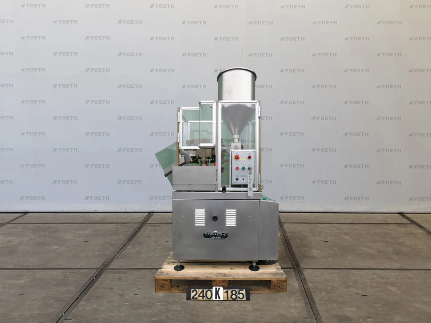 Tonazzi Milano COLIBRI-40 - Tube filler - 2