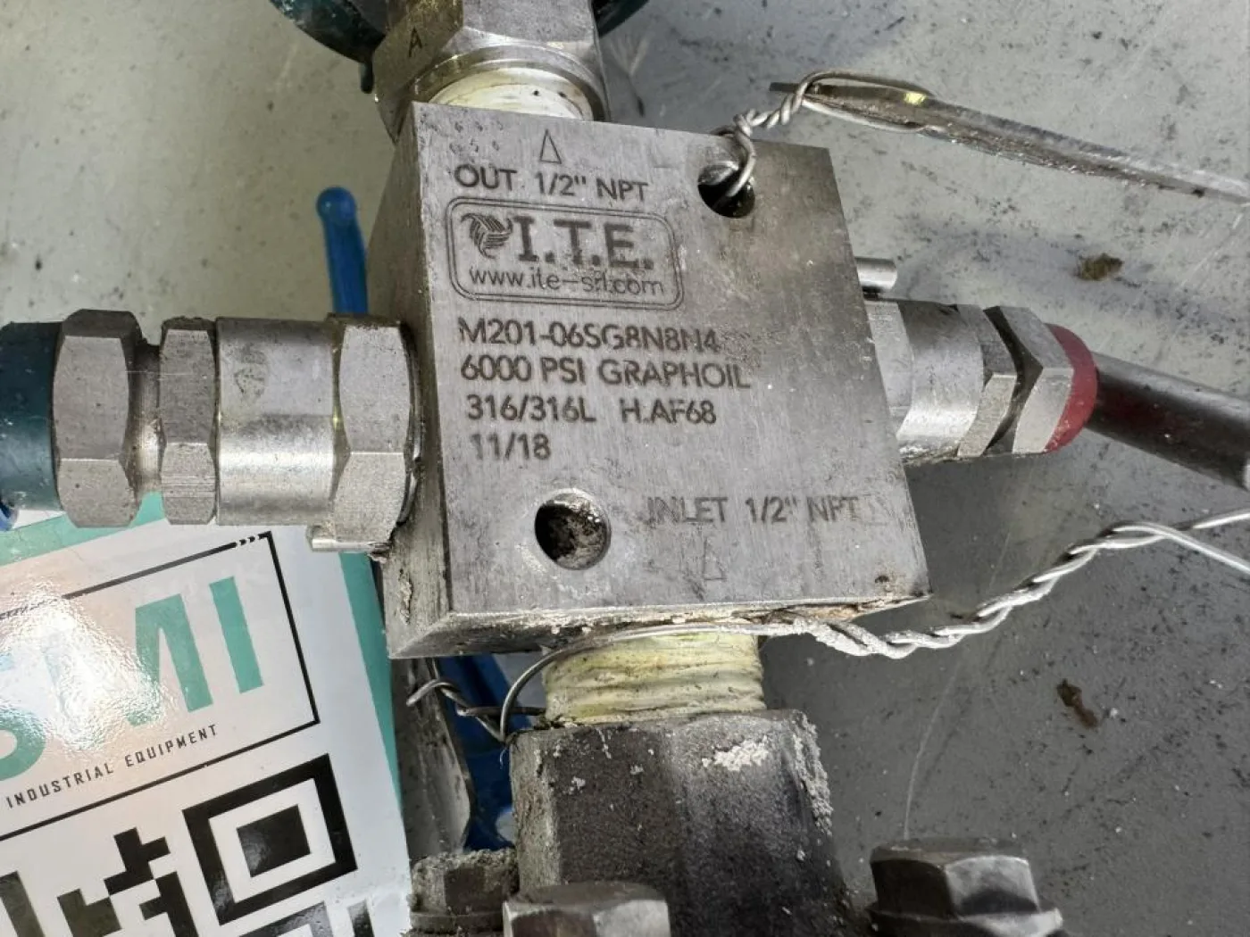 2021 Endress+Hauser Coriolis Mass Flow Meter - 2