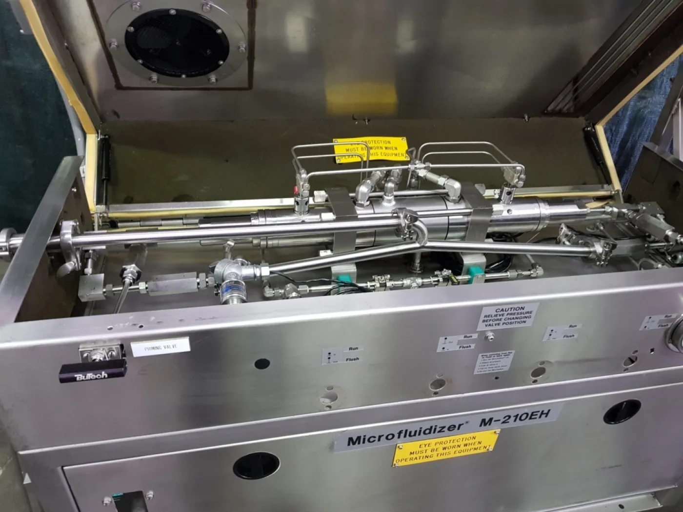 OMOGENEIZZATORE MICROFLUIDIFICATORE – MICROFLUIDICS – Mod. M-210EH - 5