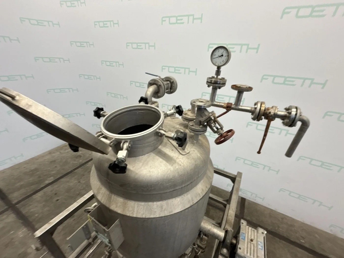 DSP EF 800 (0,5 m2 , jacketed) - Nutsche filter - 2