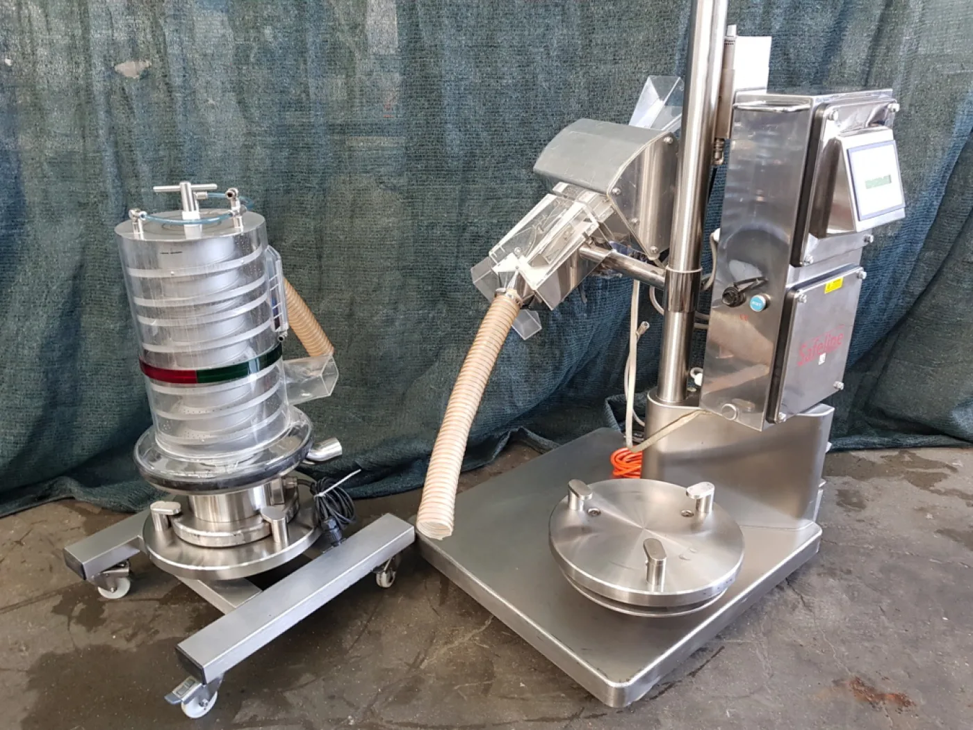 DEPOLVERIZZATORE COMPRESSE CON RILEVATORE DI METALLI – KRAMER – SAFELINE – Mod. 92-250 - 6