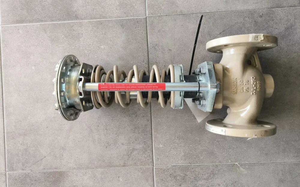 STEAM PRESSURE REDUCING VALVE SAMSON P2F 4400 DN50 PN16