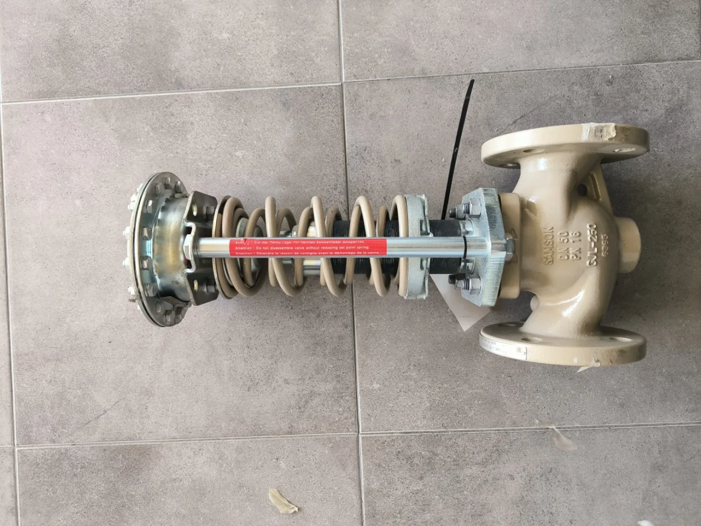 STEAM PRESSURE REDUCING VALVE SAMSON P2F 4400 DN50 PN16 - 1