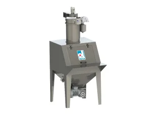 Dust-free feeding station