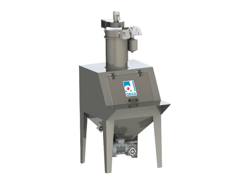 Dust-free feeding station
