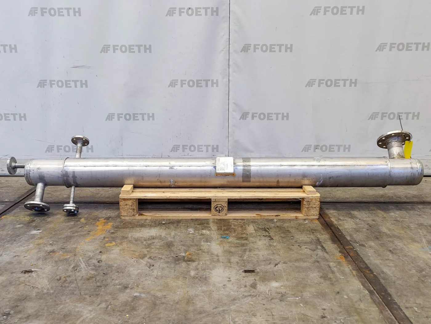 Kuehni (finned tube heat exchanger) 6,3m² - Shell and tube heat exchanger - 2