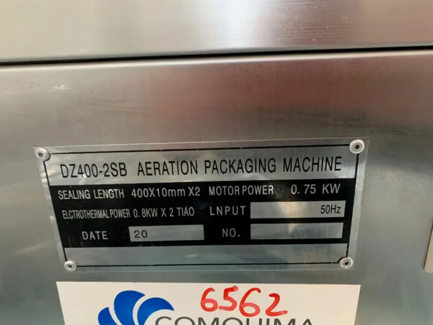 USED NOYPACK DZ400-2SB DOUBLE CHAMBER VACUUM PACKAGING MACHINE - 4