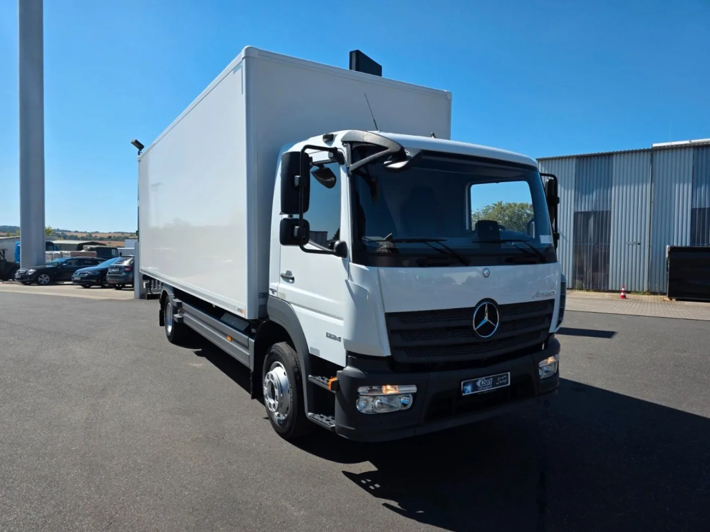 Mercedes Benz Atego 1224 LBW Bär 1.500kg 3 Sitze Air Conditioning - 2