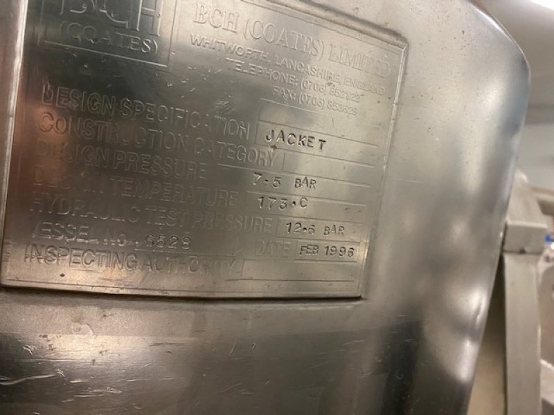 BCH 300ltr Cooking Vessel
