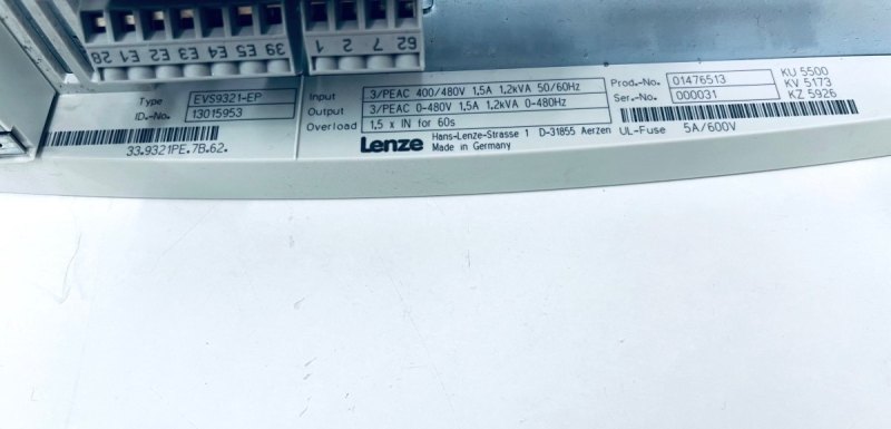 Lenze EV59321-EP Profibus-DP 000031