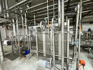 16,000 LPH GEA Cream Pasteuriser Plant with Deaerator