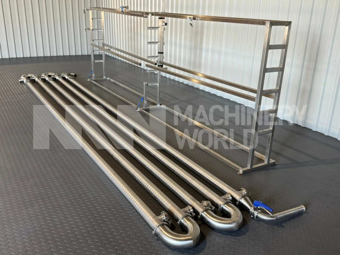 MBS MLW88 Corrugated Shell-In-Tube Tubular Heat Exchanger (Year 2020) - 2
