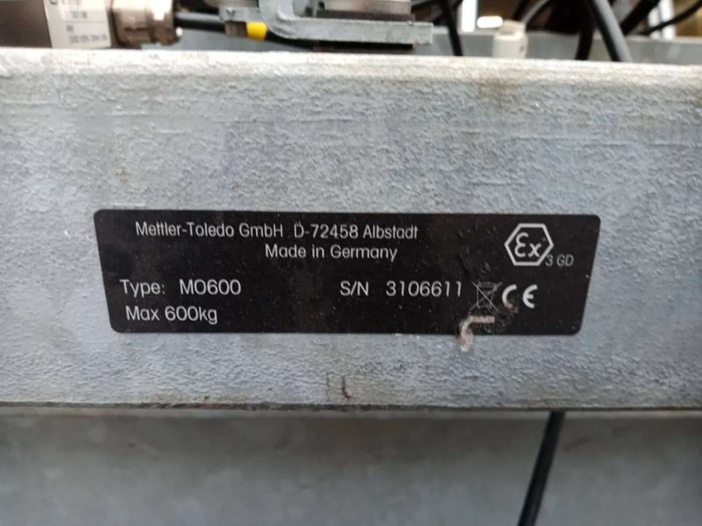 Tube weight scale - 8