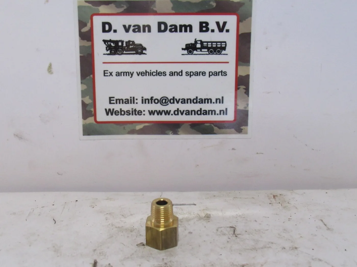 Nippel oliefilter huis - 1